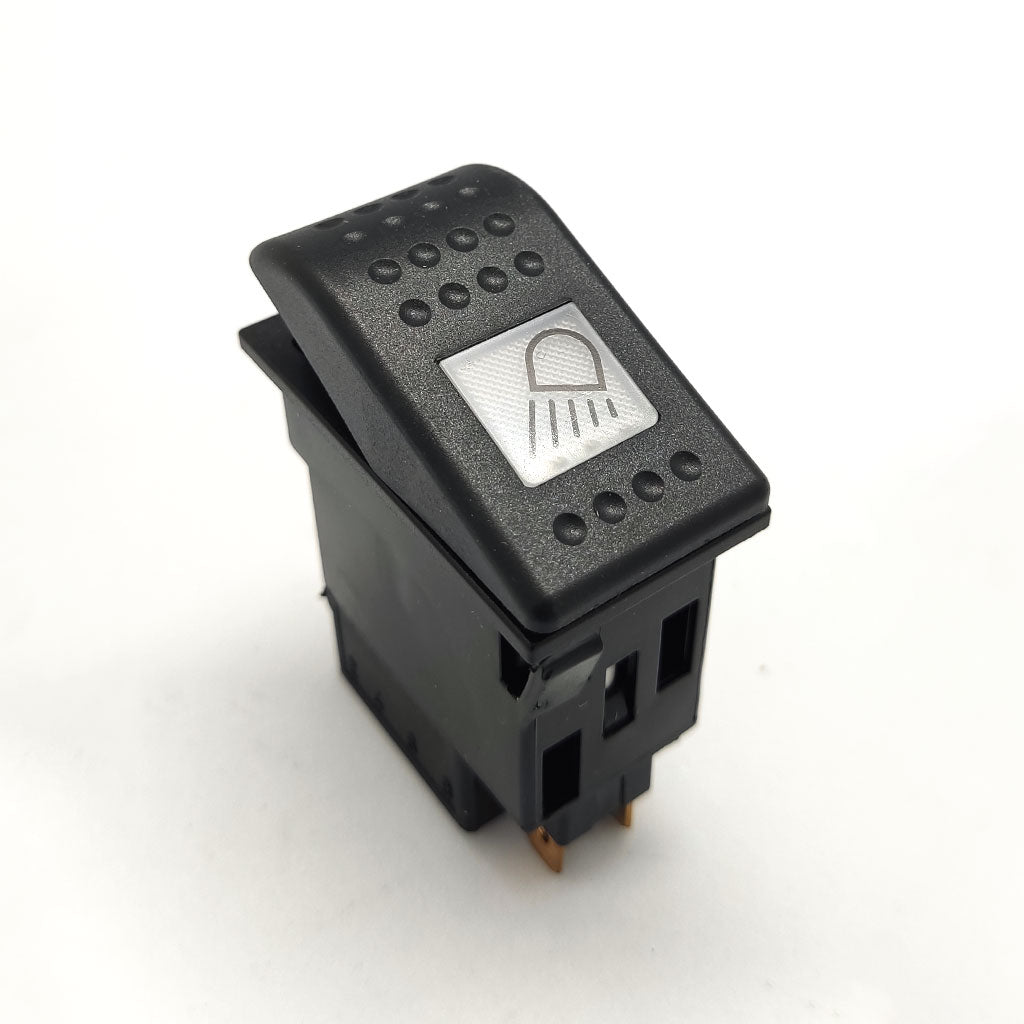 NEW HOLLAND Traktör Universal Ön Çalışma Lamba Anahtar Düğme Rocker Switch 2 Pin (Off-On) Ampullü 12V
