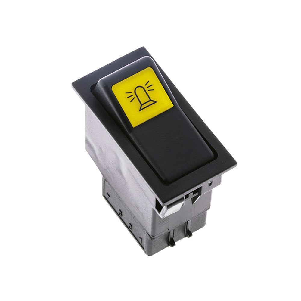 Universal Döner Uyarı Işığı Tepe Lamba Düğmesi Anahtarı 2 Pin Rocker Switch