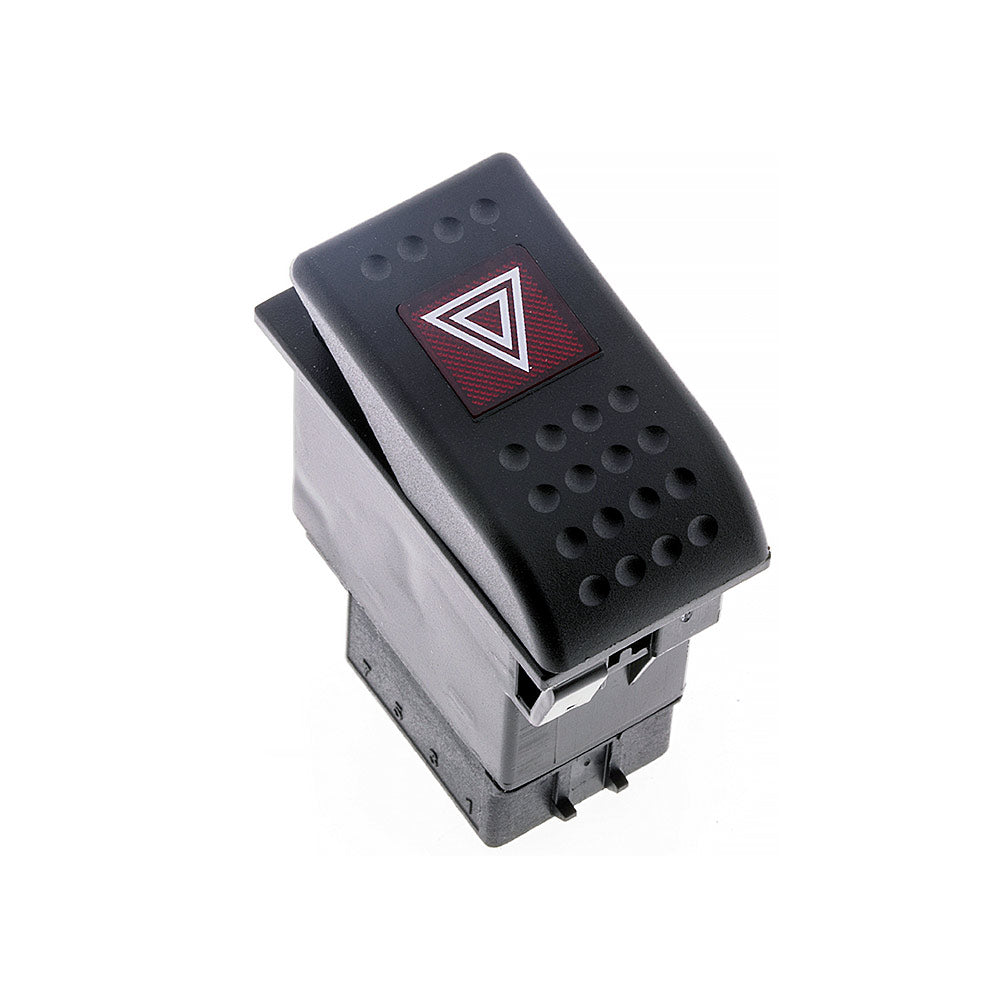 Universal Sinyal Flaşör Düğmesi Anahtarı 6 Pin Rocker Switch Buton