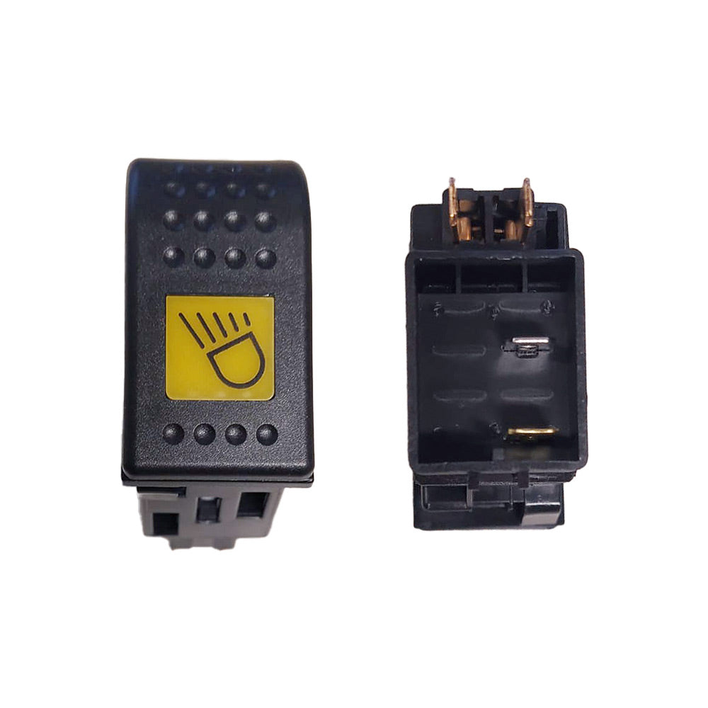 Universal Büyük Tip Traktör Arka Çalışma Lamba Anahtar Düğme Rocker Switch 2 Pin (Off-On)