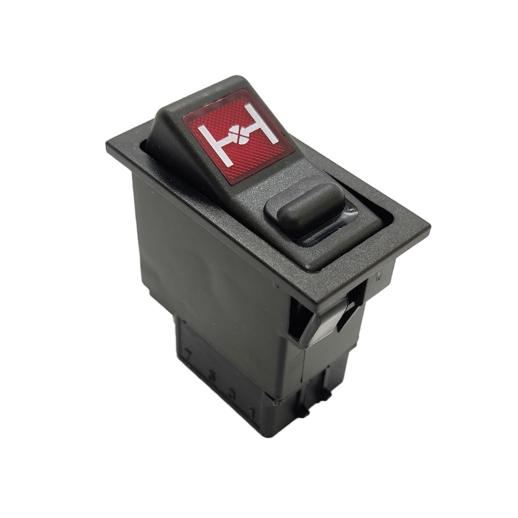 BMC Fatih Ym Diferansiyel Kilitleme Anahtar Düğme Rocker Switch 2 Pin (Off-Lock On) Ampullü 24V